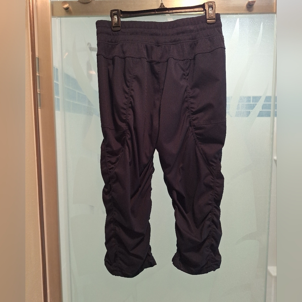 Kyodan Blue Ruched Drawstring Joggers With Front Pockets - Picture 3 of 3